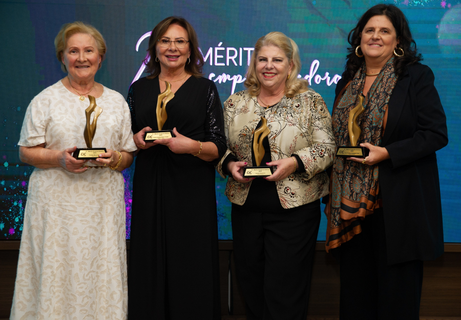 Quatro trajetórias femininas são celebradas na 21ª edição do Mérito Empreendedora