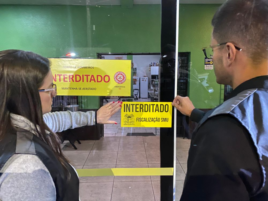 Operação de combate a perturbação ao sossego público interdita estabelecimento em Caxias do Sul