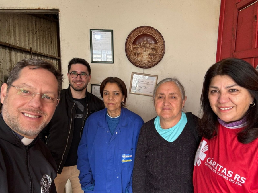 Cáritas Diocesana de Caxias do Sul inicia ações de visita às associações de recicladores