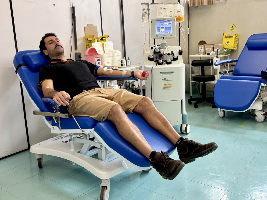 Hemocs promove semana com atividades alusivas ao Dia Nacional do Doador de Sangue