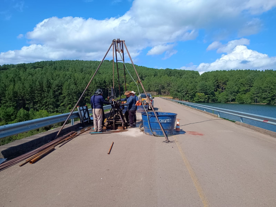 Samae inicia implantação de instrumentos na crista da barragem da Maestra nesta sexta-feira 