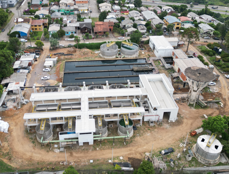 Reforma amplia em 160% a capacidade de tratamento de água da Celeste Gobbato