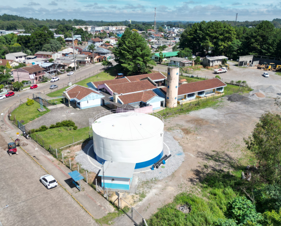 Reservatório garante 1 milhão de litros de água para Forqueta