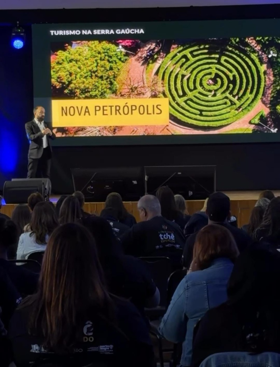 Nova Petrópolis é apresentada para mais de 450 agentes de turismo durante convenção em Gramado
