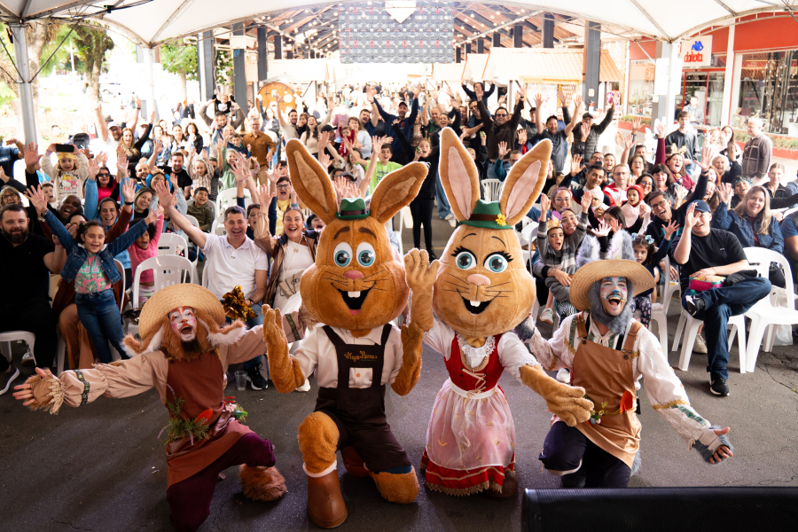 Magia da Páscoa destaca tradição germânica e atrai cerca de 85 mil visitantes