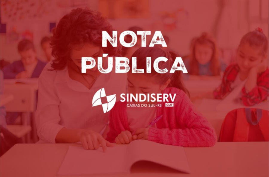 Nota pública do Sindicato dos Servidores Municipais de Caxias do Sul