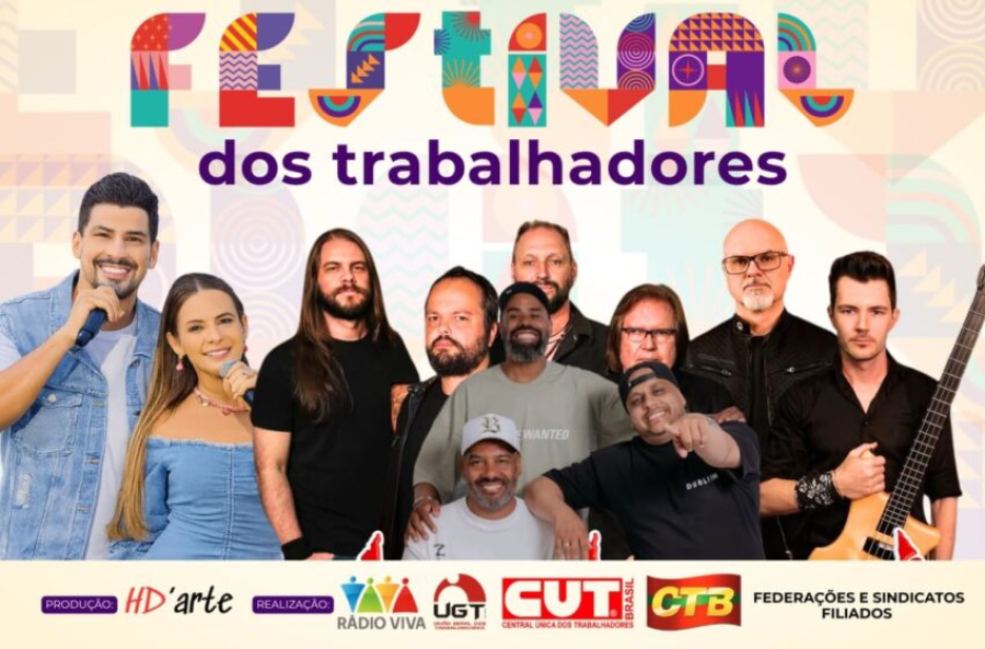 Festival do Trabalhador leva cultura, música e mobilização a Caxias do Sul no 1º de Maio