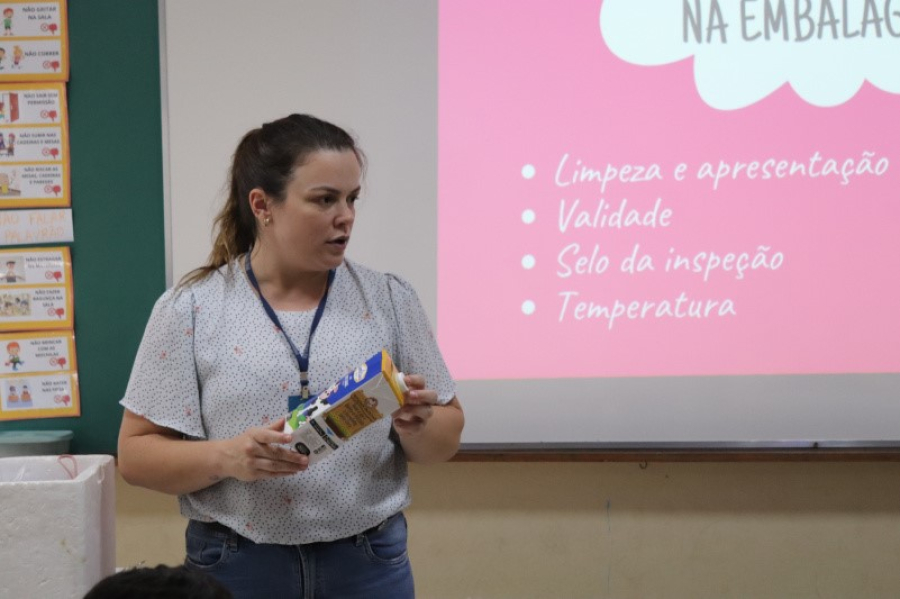 Projeto “Pequenos Vigilantes” leva conscientização sobre segurança dos alimentos às escolas